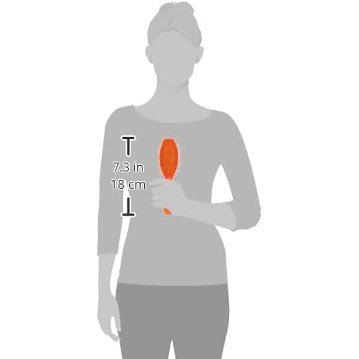Titania Wire Brush, 9 Rows, Rubber Handle - Image 3